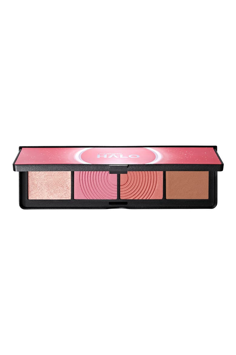 Halo Sculpt + Glow Face Palette with Vitamin E, Main, color, PINK