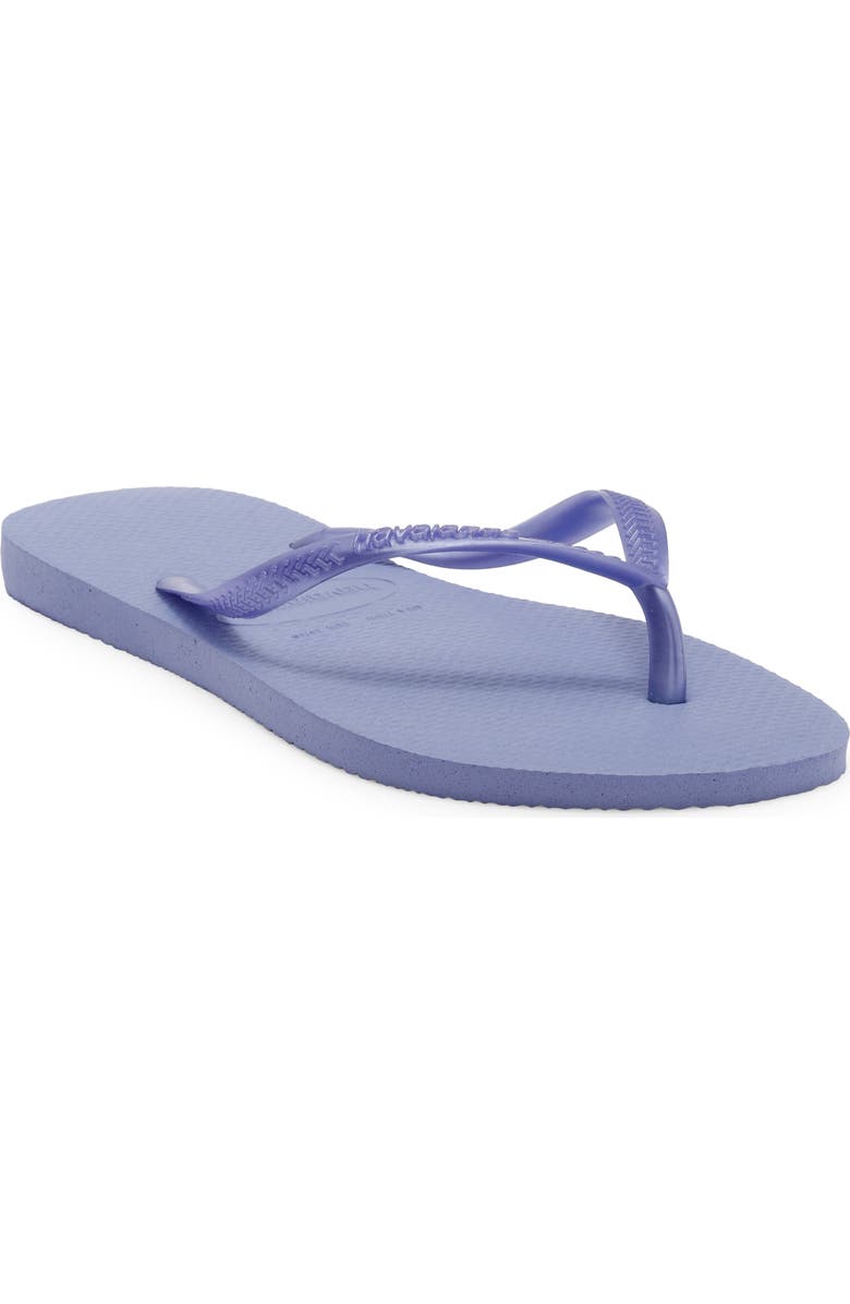 Havaianas Slim Flip Flop, Main, color, Lilac Breeze