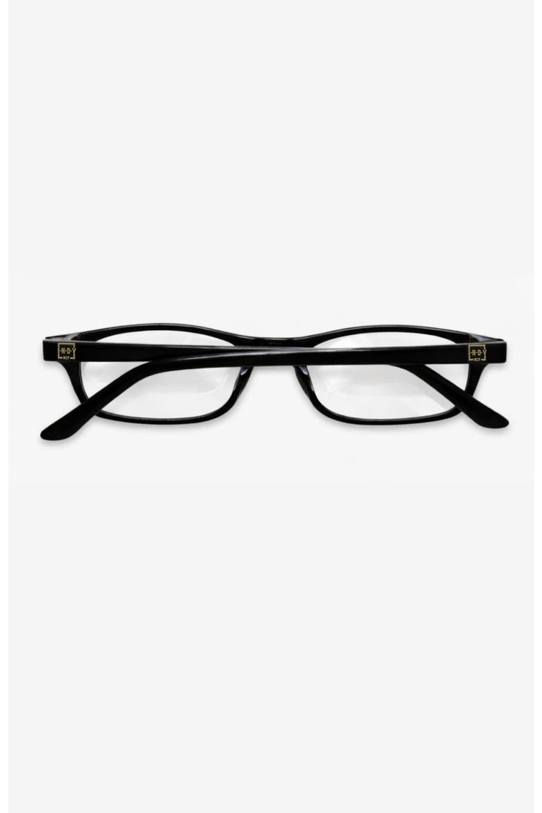 Joey Square Blue Light Glasses, Alternate, color, Black