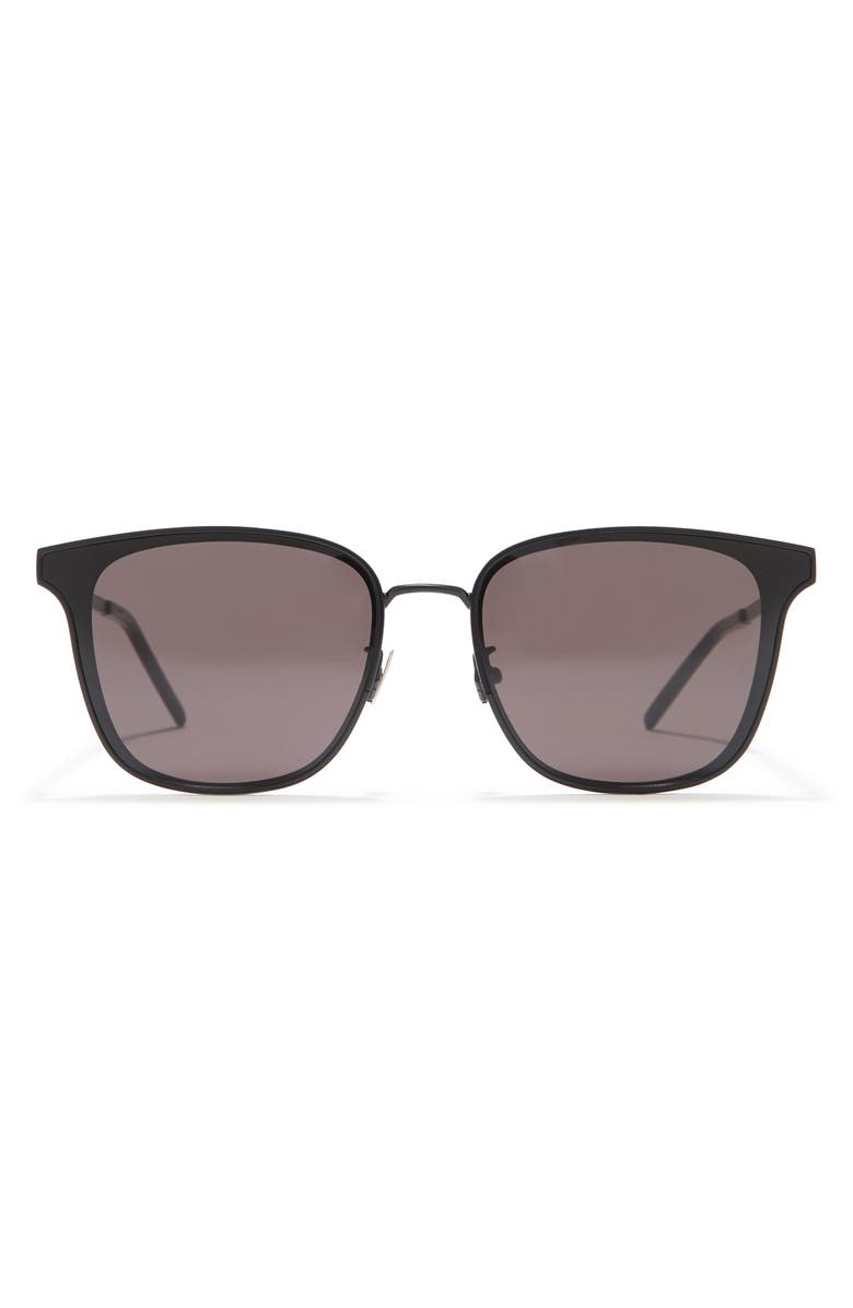 Saint Laurent 54mm Square Sunglasses, Main, color,