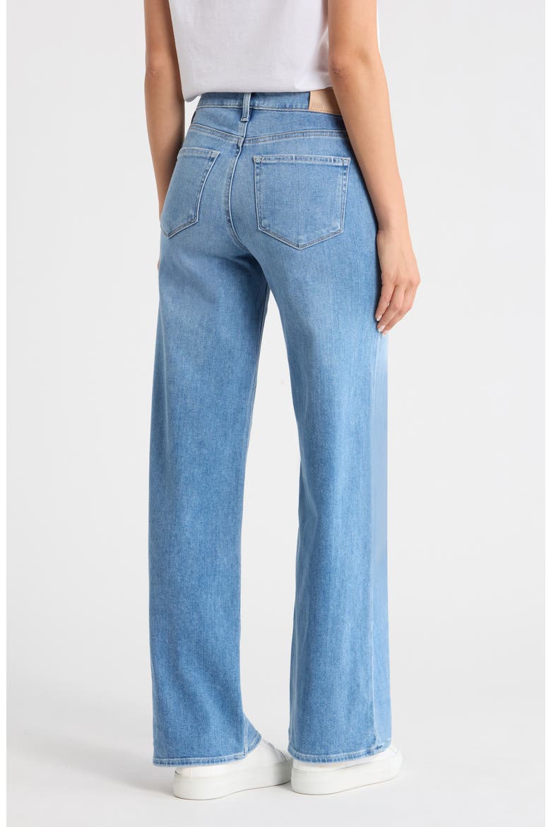 Tatum High Waist Wide Leg Jeans, Alternate, color, CINERAMA