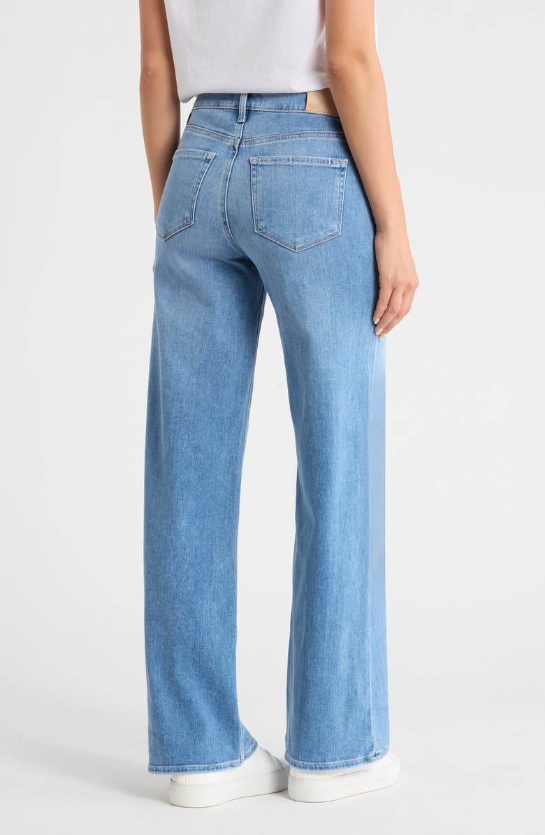 PAIGE Tatum High Waist Wide Leg Jeans, Alternate, color, Cinerama