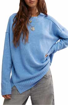 Free People Phoebe High-Low Tunic Sweater