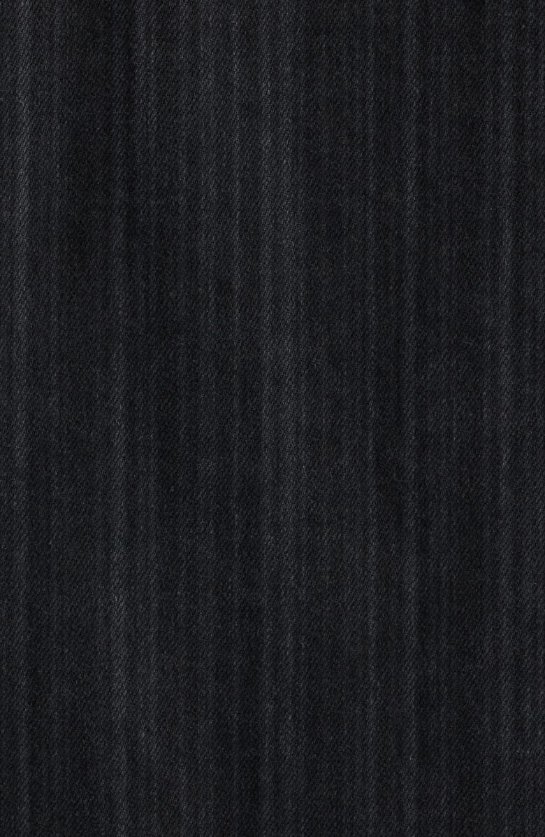 Carhartt Work In Progress Rylan Stripe Cotton Denim Button-Up Shirt Jacket, Alternate, color, Rylan Stripe Black