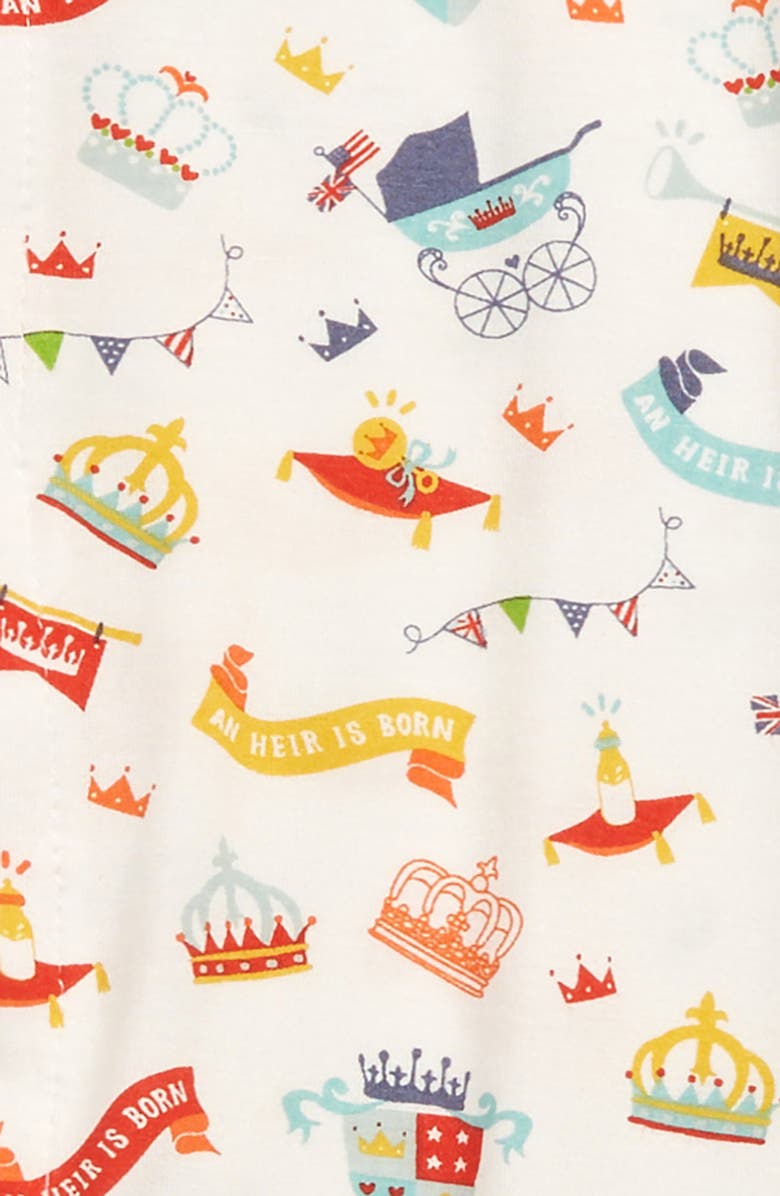 Magnetic Me An Heir Is Born Footie, Alternate, color, 