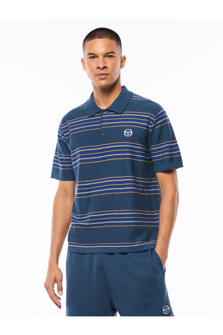 Fausto Sweater Polo, Main, color, KEY LARGO
