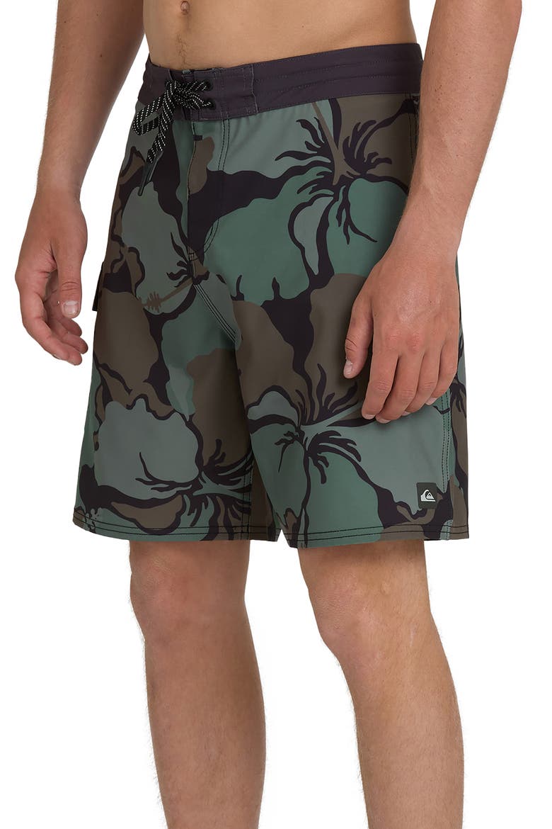 Coral Sea 19" Board Shorts, Alternate, color, CAMO