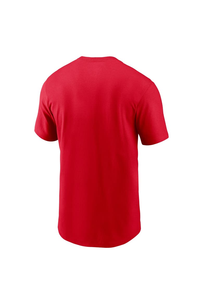 Men's Nike Scarlet Ohio State Buckeyes THE T-Shirt, Alternate, color, Scarlet