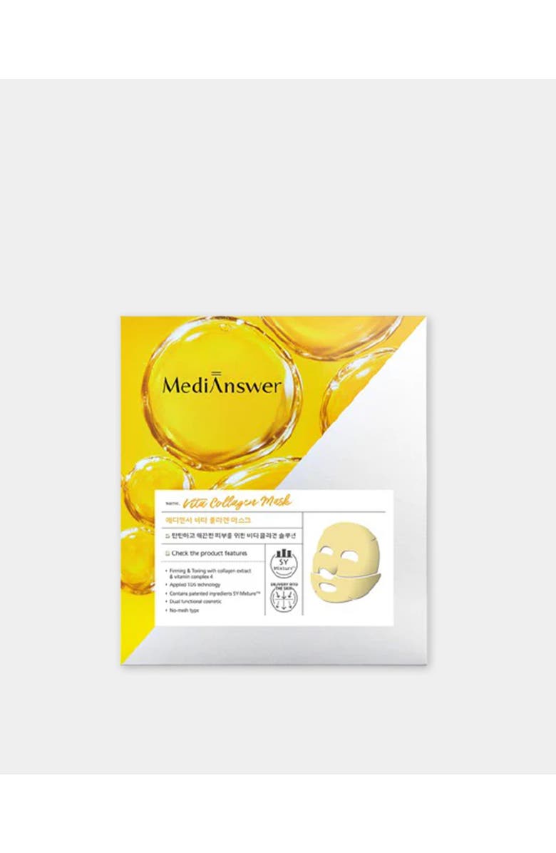 MediAnswer Vita Collagen Mask, Main, color, NO COLOR