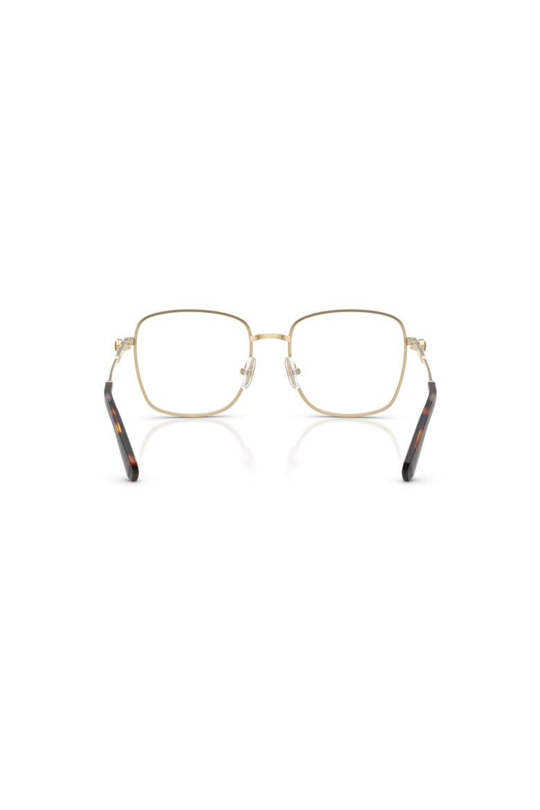 55mm Square optical glasses, Alternate, color, Gold
