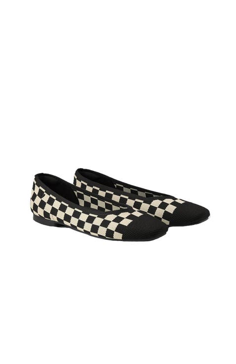 Margot 2.0 Square-Toe V-Cut Flats