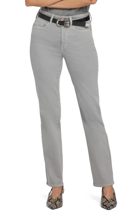 Marilyn High Waist Straight Leg Jeans