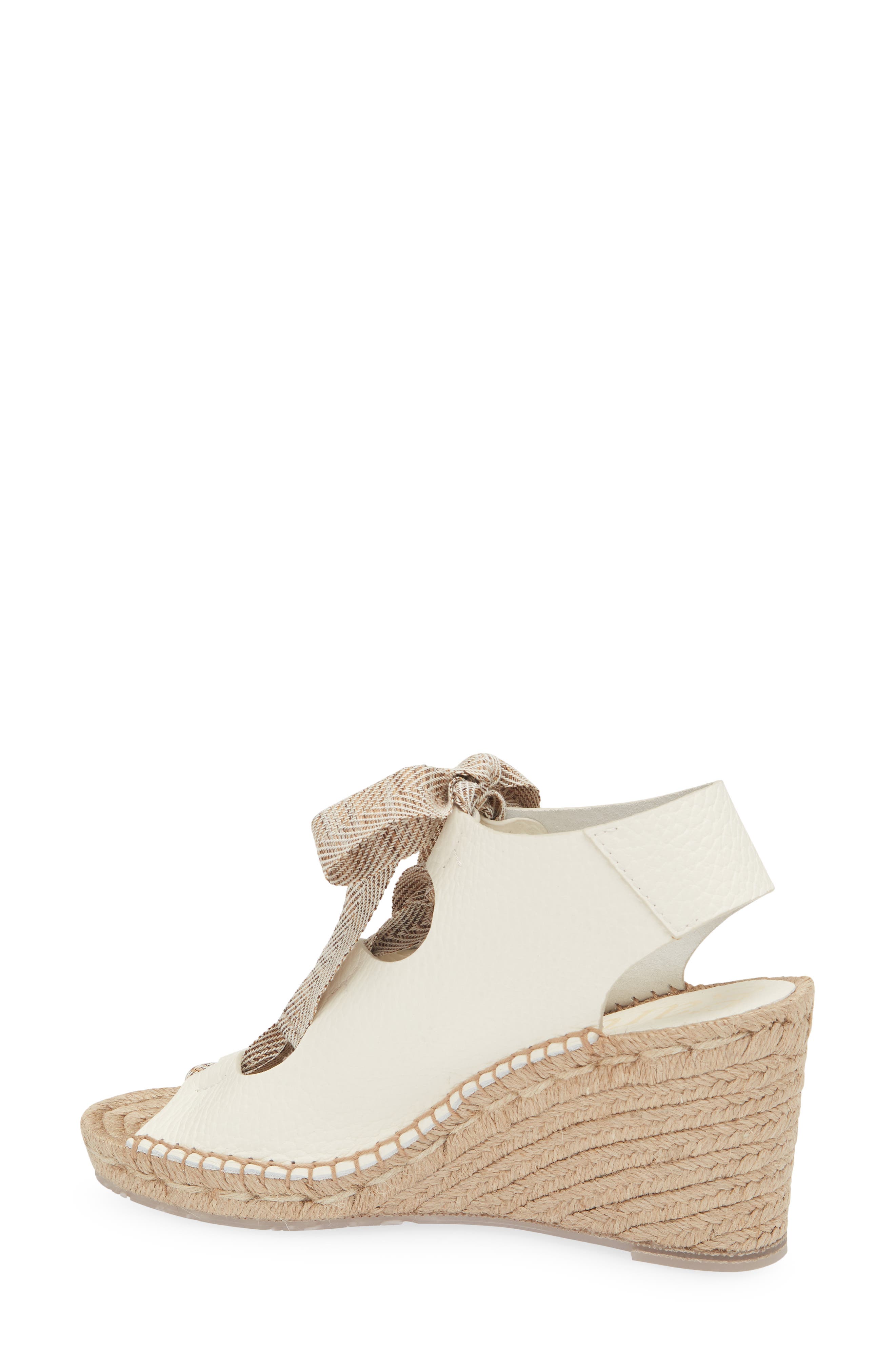 Otelia Wedge Sandal, Alternate, color, CREME CERVO