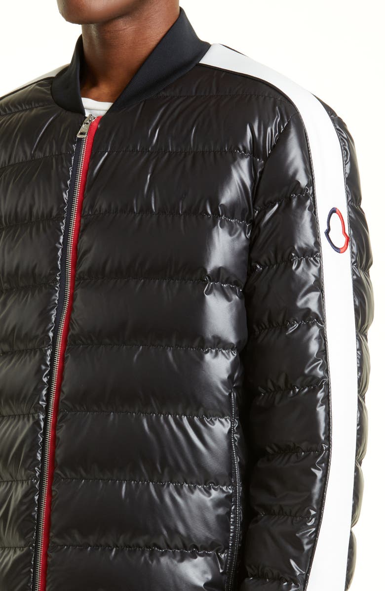 Moncler Arroux Down Bomber Jacket, Alternate, color, 