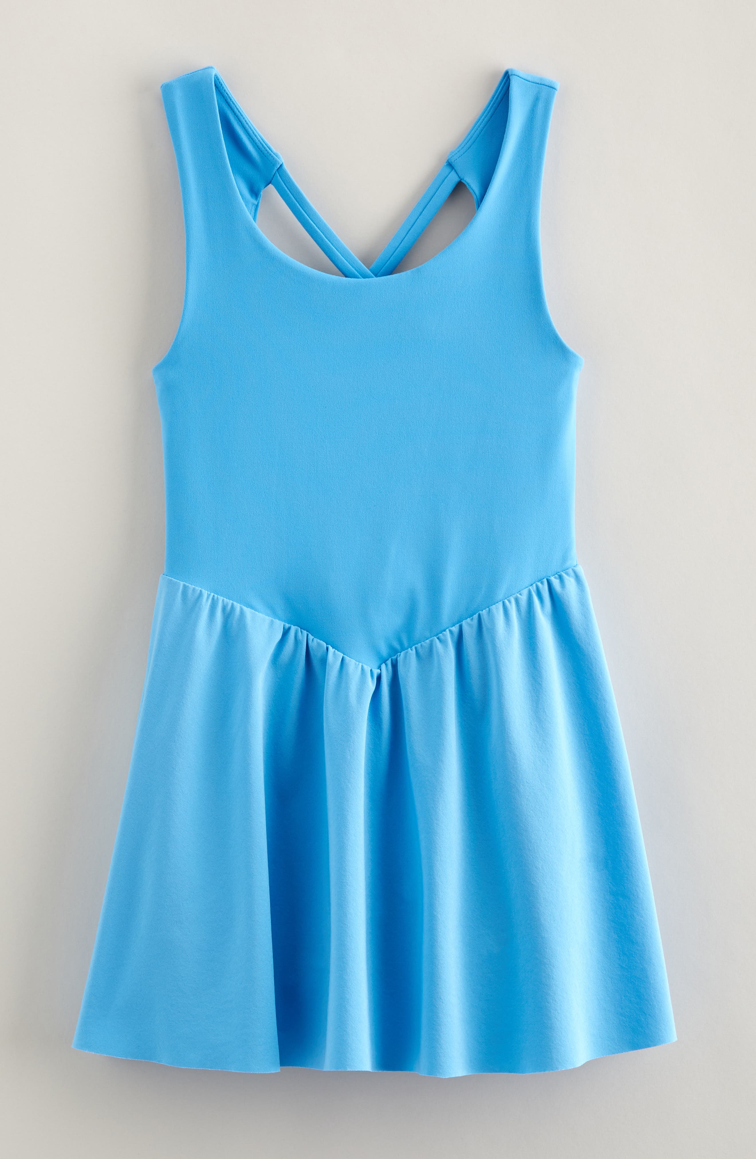 Zella Girl Kids' Bliss Hybrid Dress in Blue Maya 