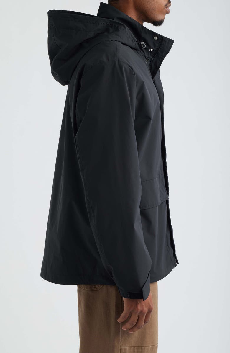 Brooklyn Industries Hooded Utility Jacket, Alternate, color, Jet Black