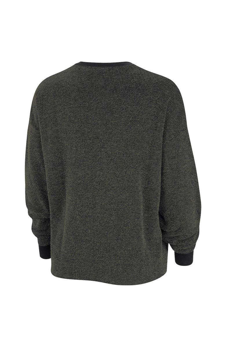 Nike Women's Nike  Black Alabama Crimson Tide Yoga Script Pullover Sweatshirt, Alternate, color, Black