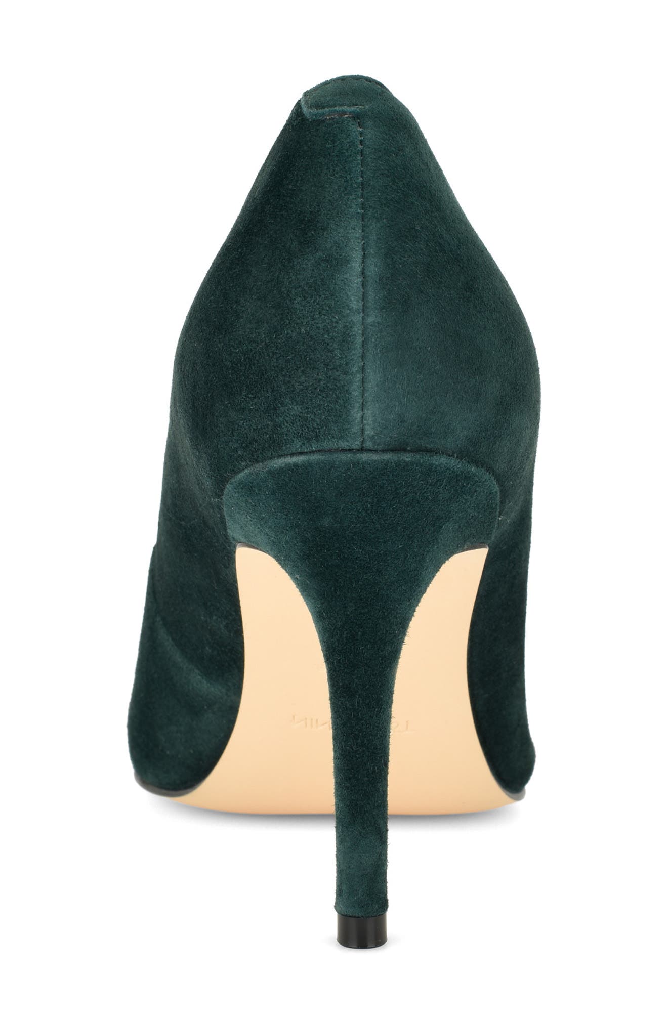 Gemmha Pointed Toe Pump, Alternate, color, DARK GREEN