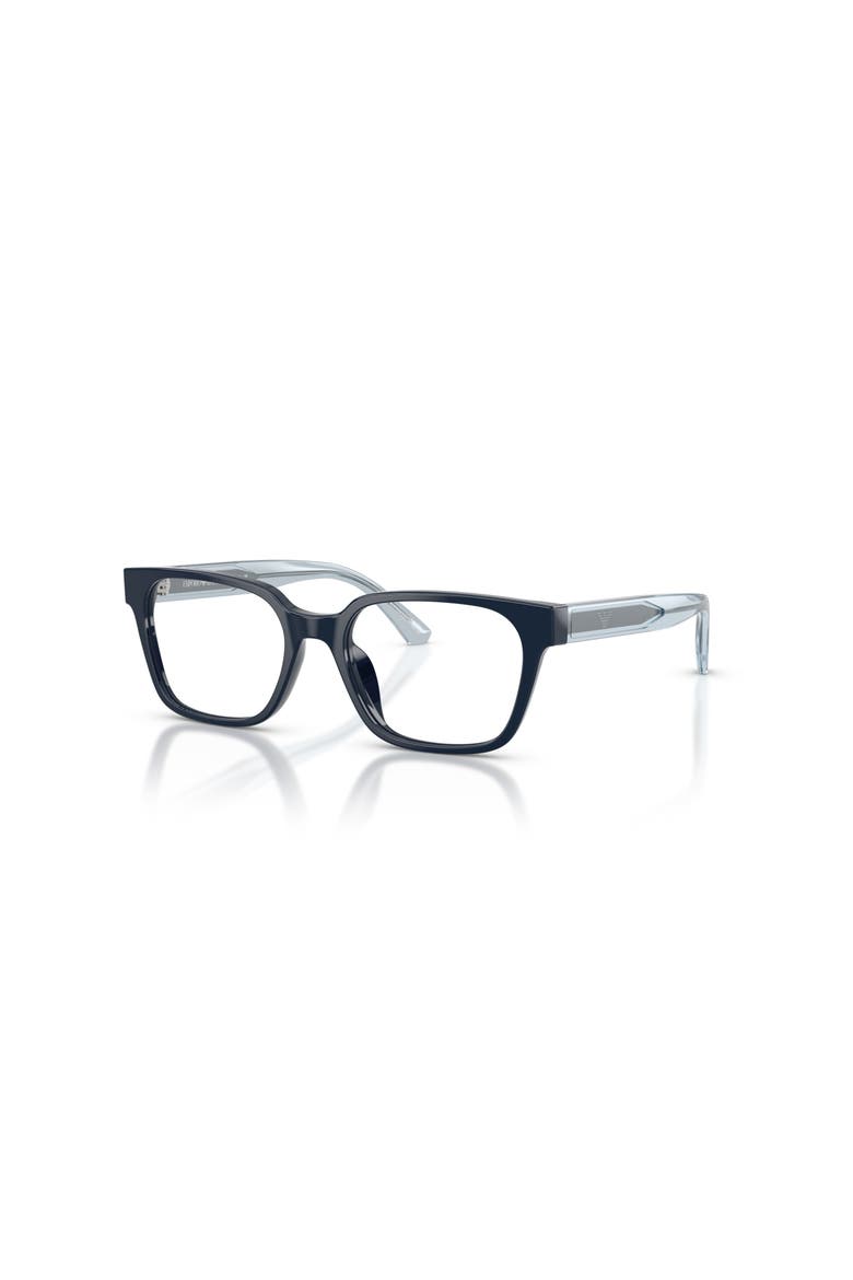 48mm Rectangle optical glasses, Main, color, Blue