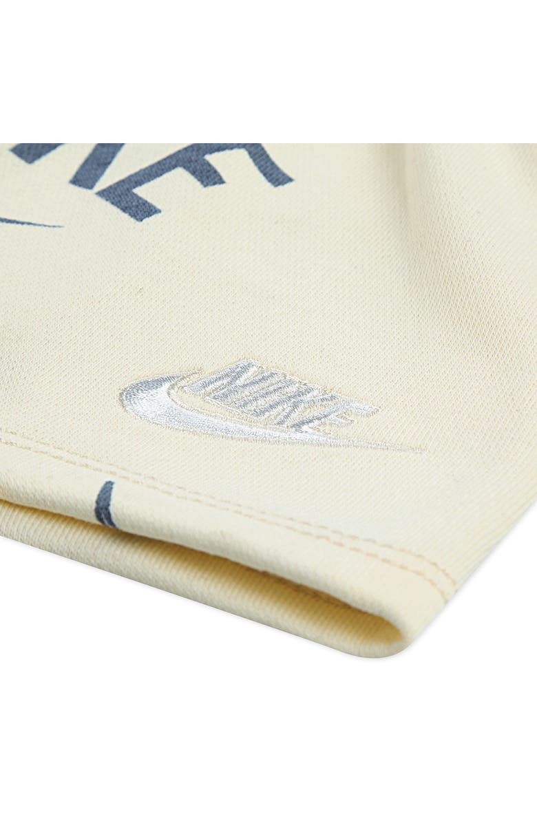 Nike Club Brand Energy Graphic T-Shirt & Shorts Set, Alternate, color, Coconut Milk