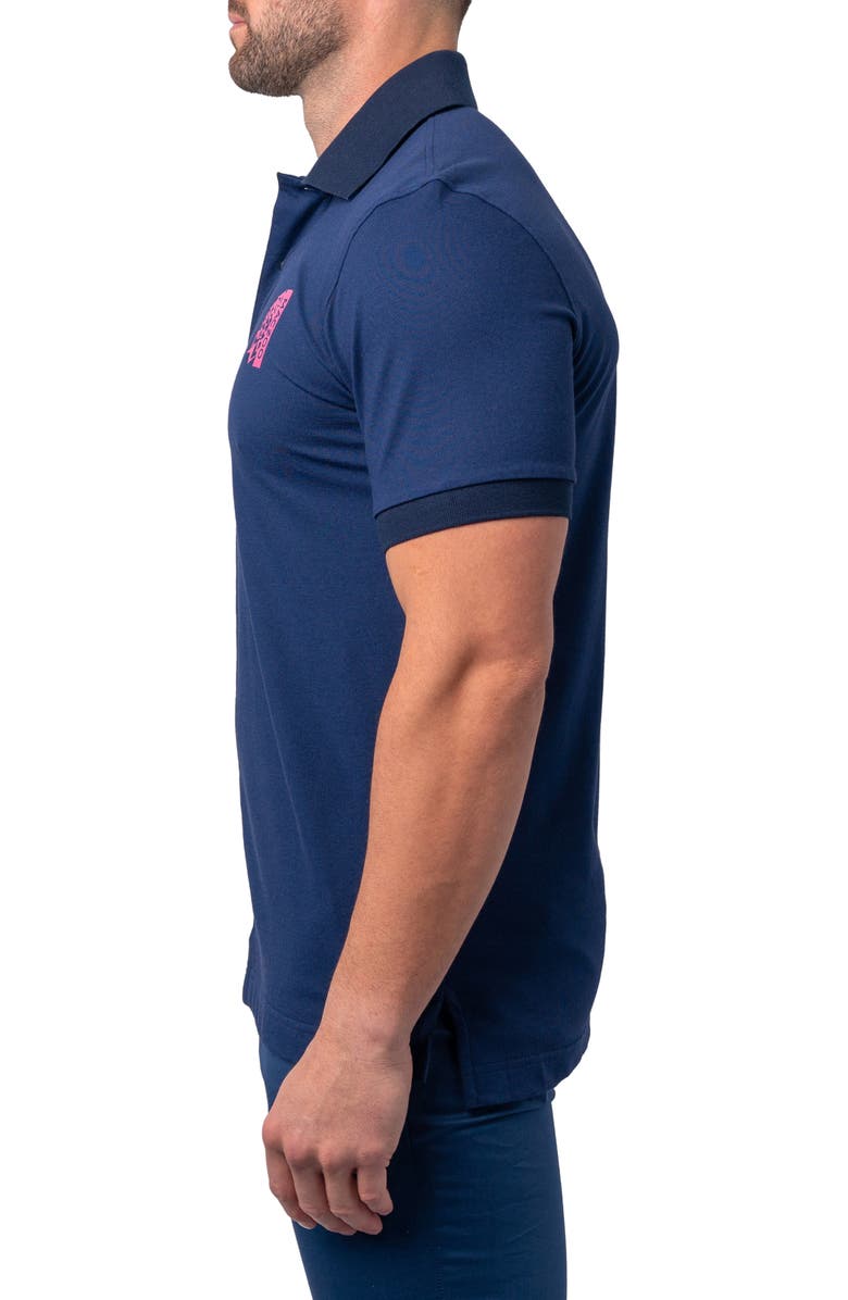 Maceoo Mozartsplit Polo, Alternate, color, Blue
