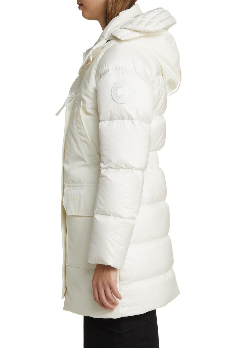 Paradigm Trillium 625 Fill Power Down Parka, Alternate, color, NORTH STAR WHITE