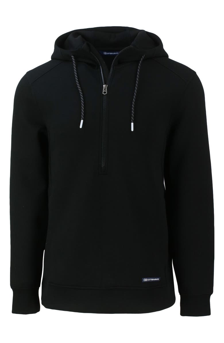 Cutter & Buck Roam Pullover Hoodie, Alternate, color, Black
