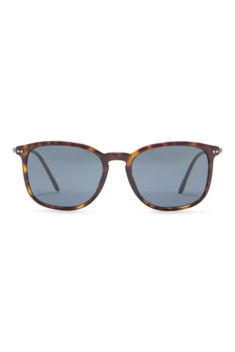 54mm Square Sunglasses, Main, color, HAVANA / GREY