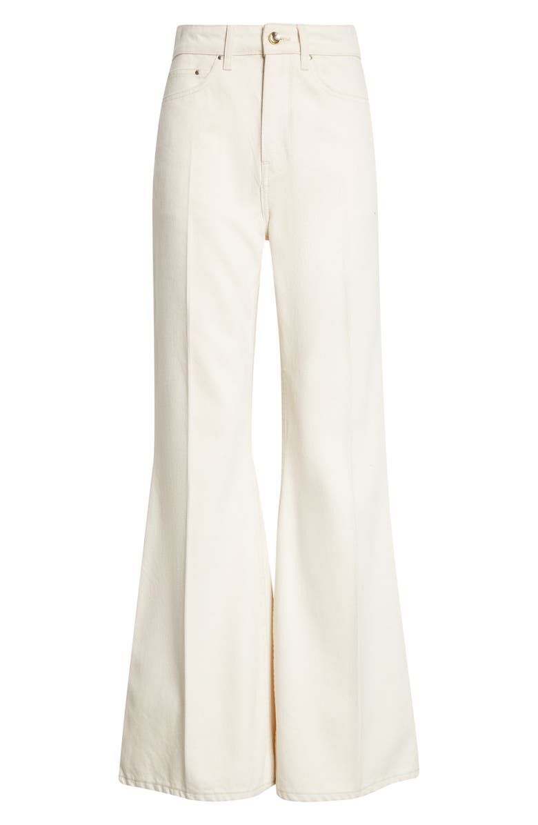 OSSOU Trace Flare Leg Jeans, Alternate, color, Buff Wash