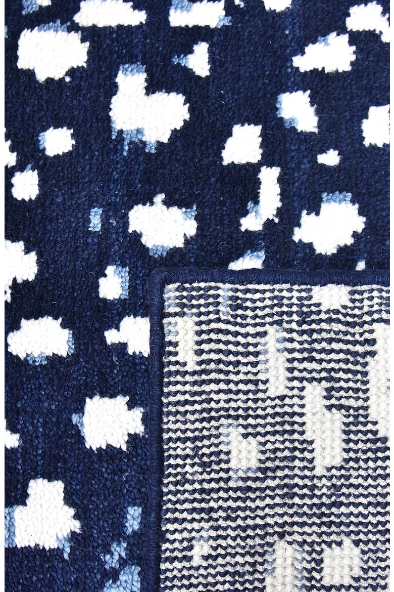 Louis Handmade Wool Blend Area Rug, Alternate, color, BLUE