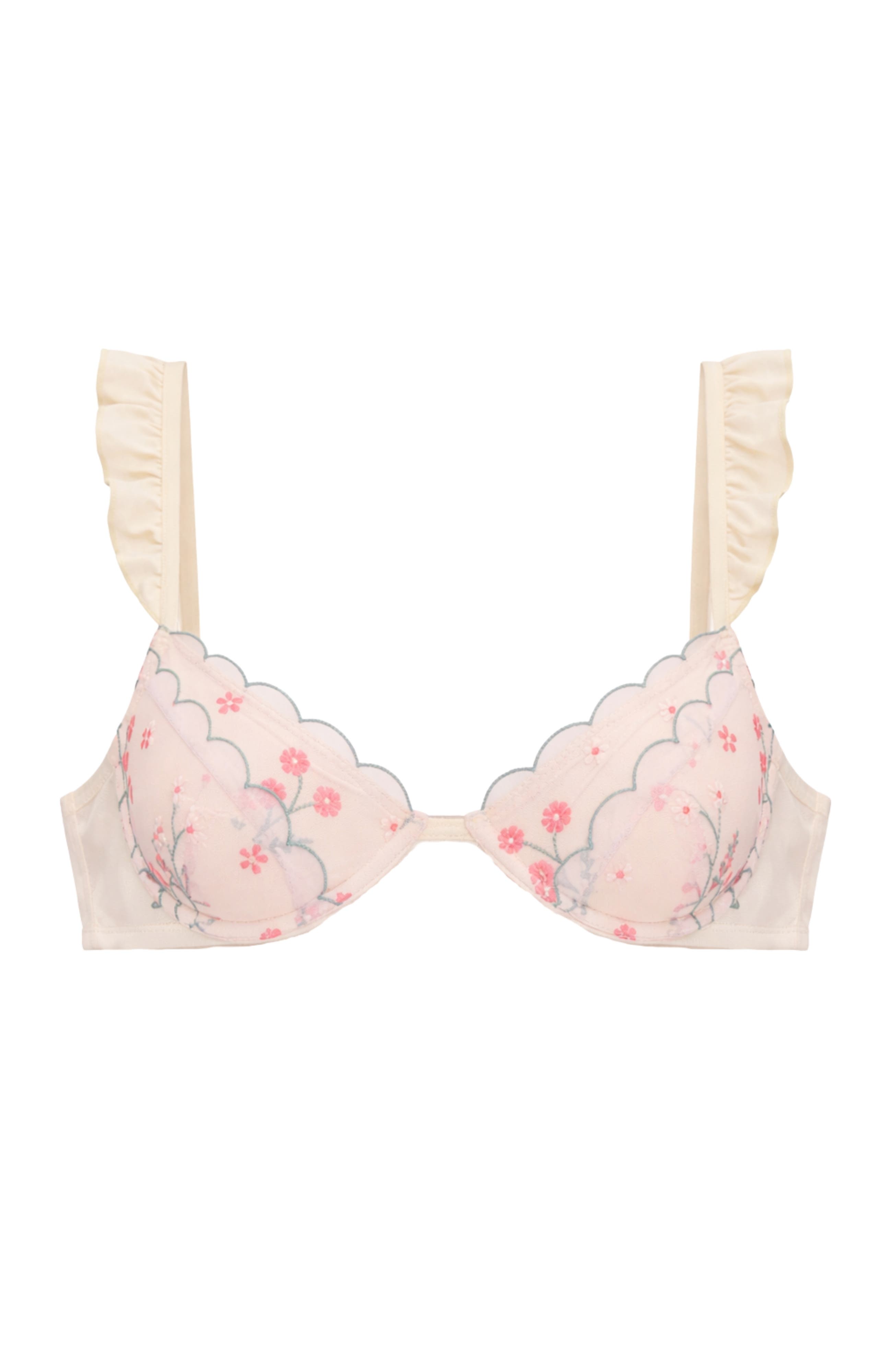 selected Pink Beige Floral