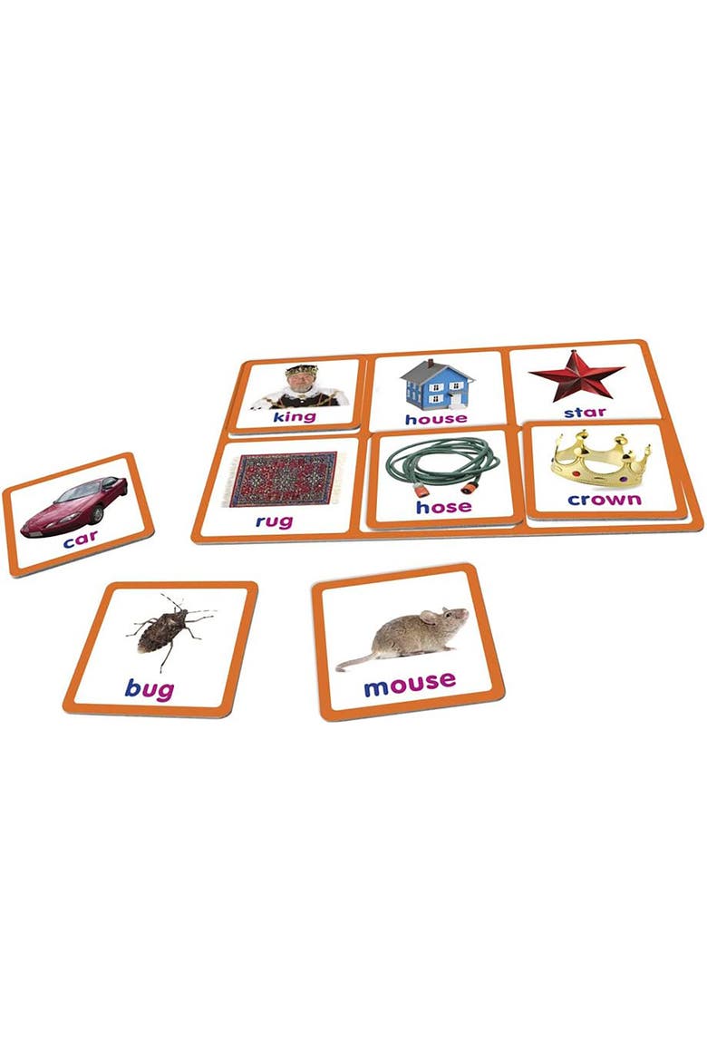 Rhyming Bingo, Alternate, color, Multicolored