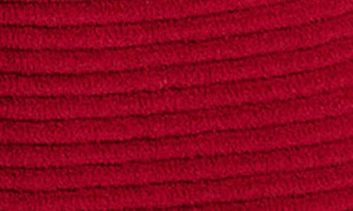 Guess Malina Bouclé Ottoman Stitch Vest In Red