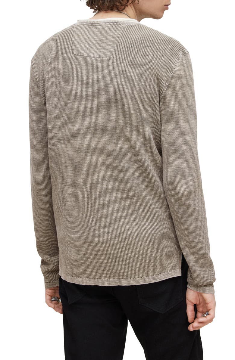 John Varvatos Nashville Cotton Waffle Henley, Alternate, color, 