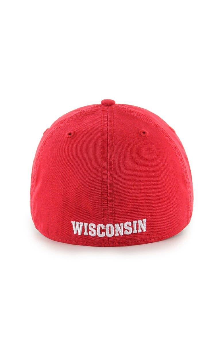 '47 Men's '47 Red Wisconsin Badgers Franchise Fitted Hat, Alternate, color, 