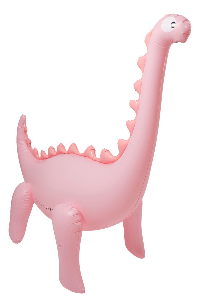 Sunnylife Inflatable Sprinkler – Pink Dino, Main, color,