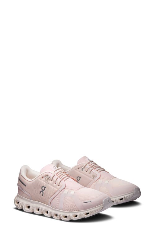 On Cloud 6 Sneaker in Salt/gardenia at Nordstrom, Size 8