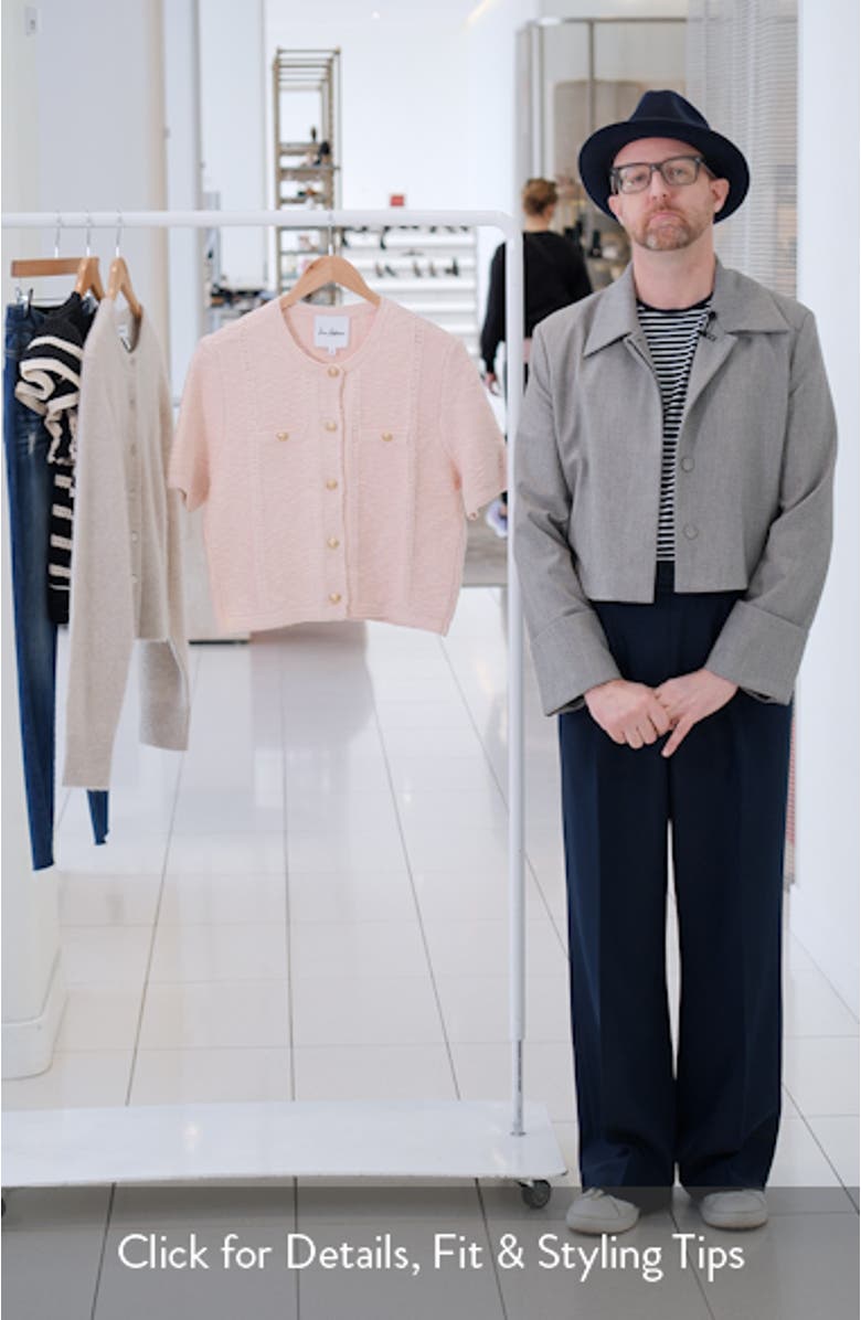 Colleen Short Sleeve Cardigan, sales video thumbnail