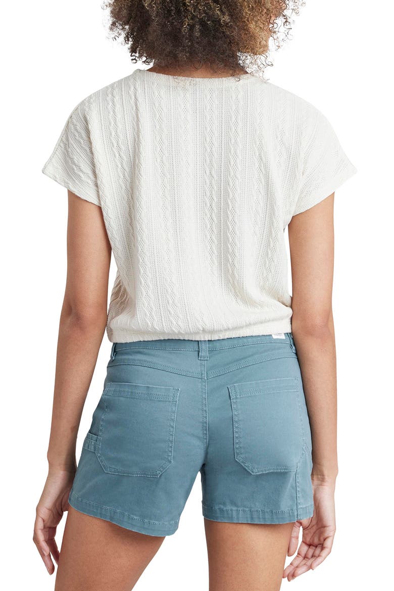Noah Cable Stitch Top, Alternate, color, PAPERWHITE