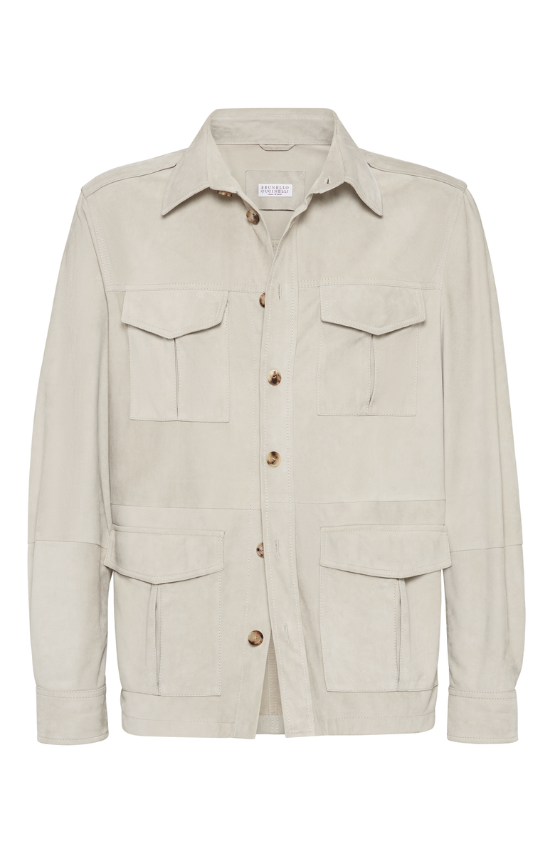 Brunello Cucinelli Unlined safari jacket, Main, color, 