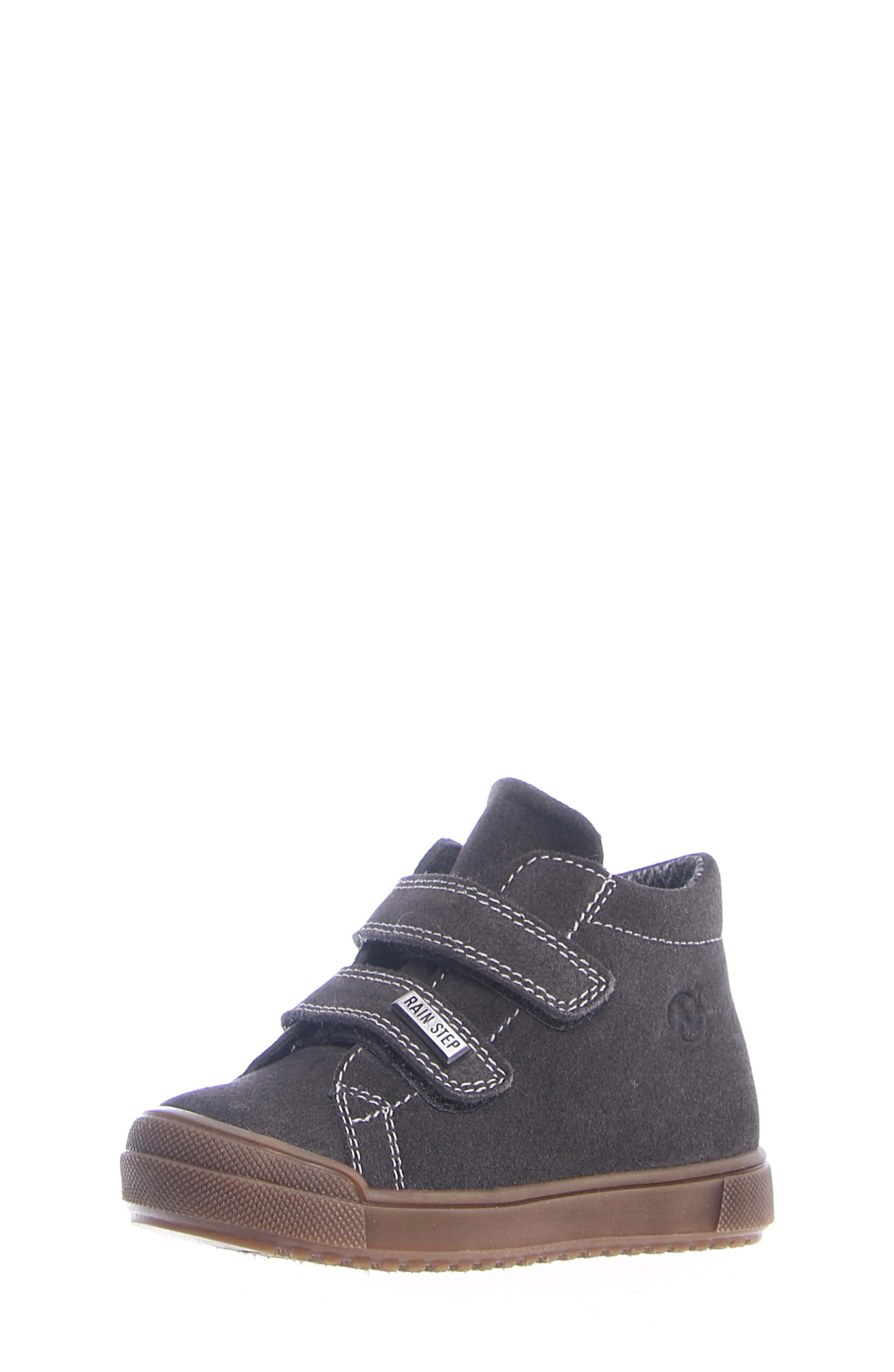 Naturino Mulaz Waterproof High Top Sneaker, Main, color, Antracite