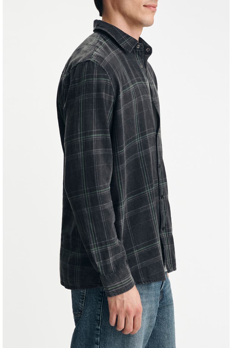 Plaid Long Sleeve Cotton Shirt, Alternate, color, BISTRO GREEN CHECK