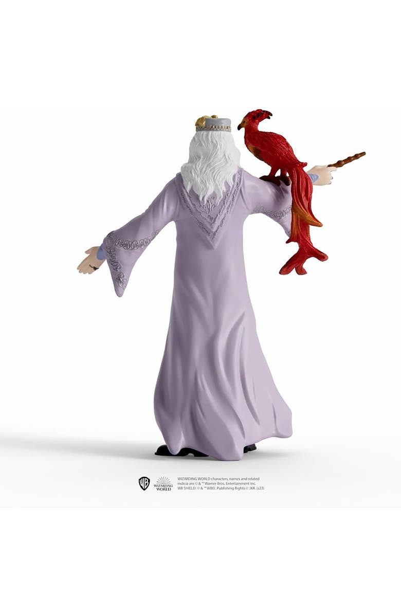 Schleich Wizarding World Of Harry Potter 2 Piece Set Albus Dumbledore & Fawkes, Alternate, color, Multicolored