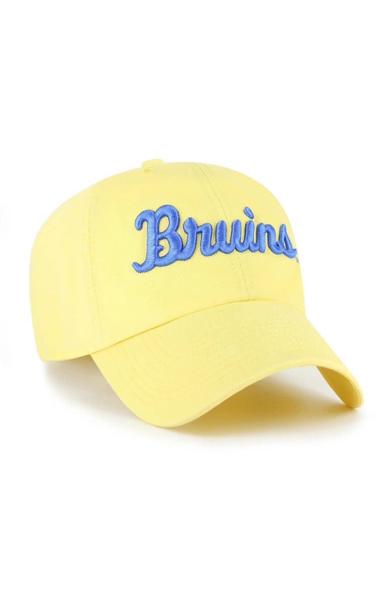 Men's '47 Gold UCLA Bruins Clean Up Adjustable Hat, Alternate, color, Gold