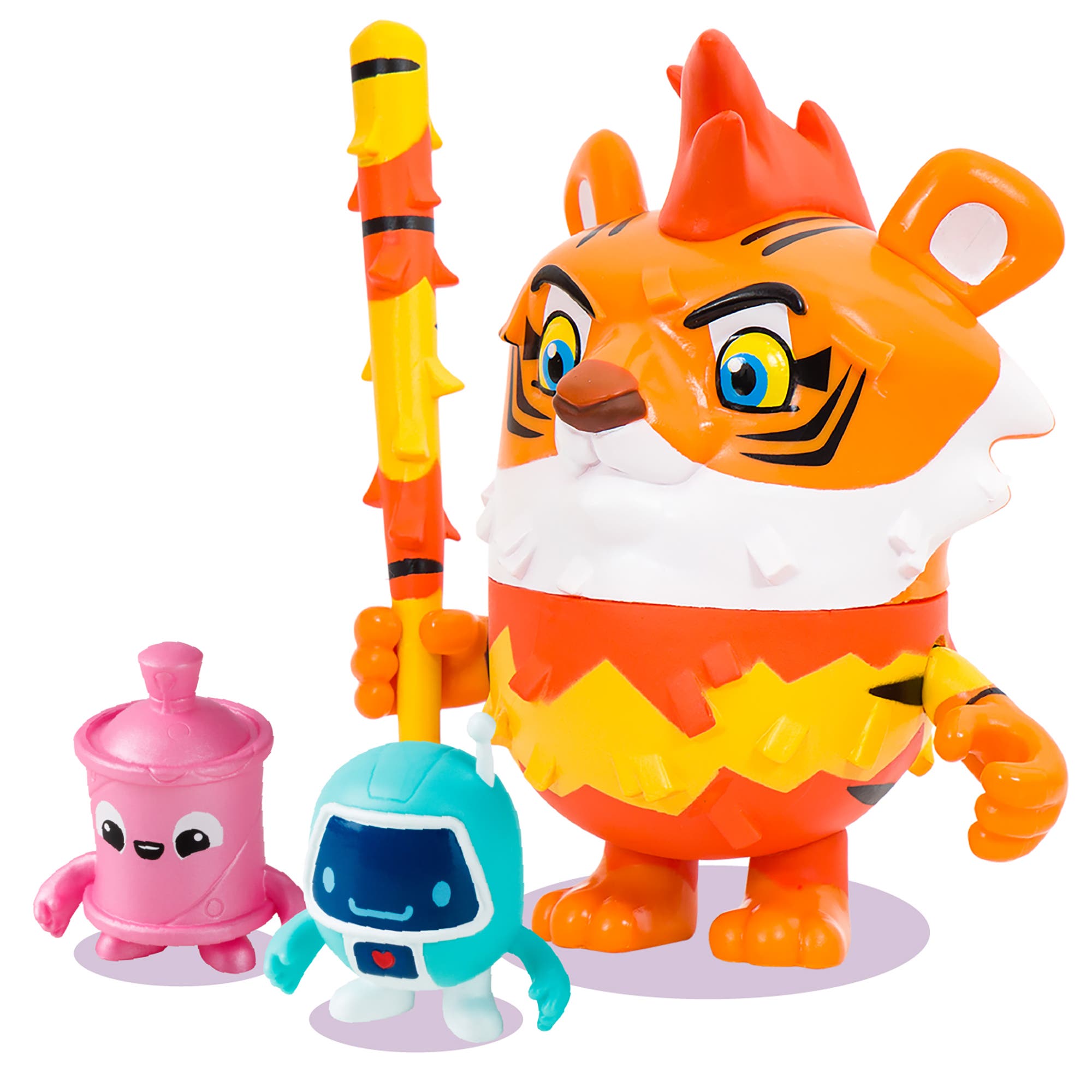Pinata Smashlings Pinata Box Mo The Tiger 5 Inch Pinata Character Figure in Multicolored 