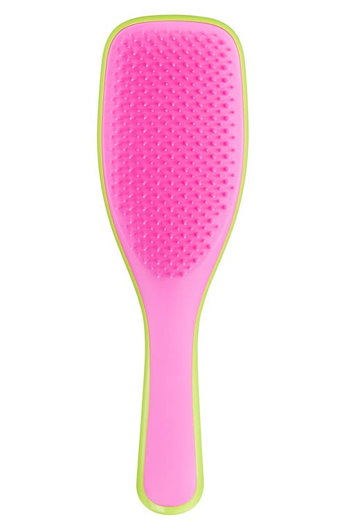 Tangle Teezer Hair Brush For Naturally Curly Hair In Cyber Lime/pink