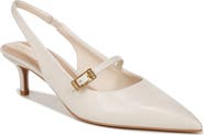 Franco Sarto Khloe Pointed Toe Kitten Heel Pump