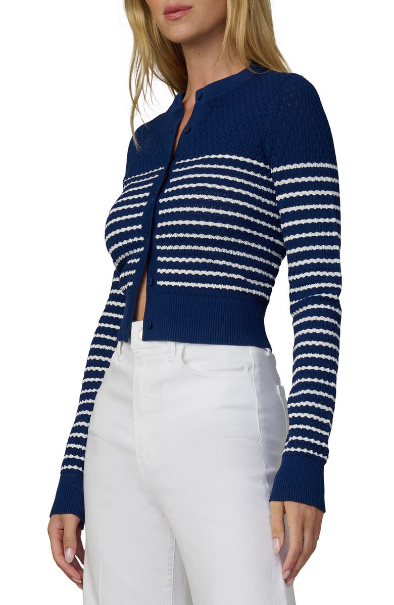 Joe's The Dani Stripe Pointelle Cardigan, Alternate, color, 