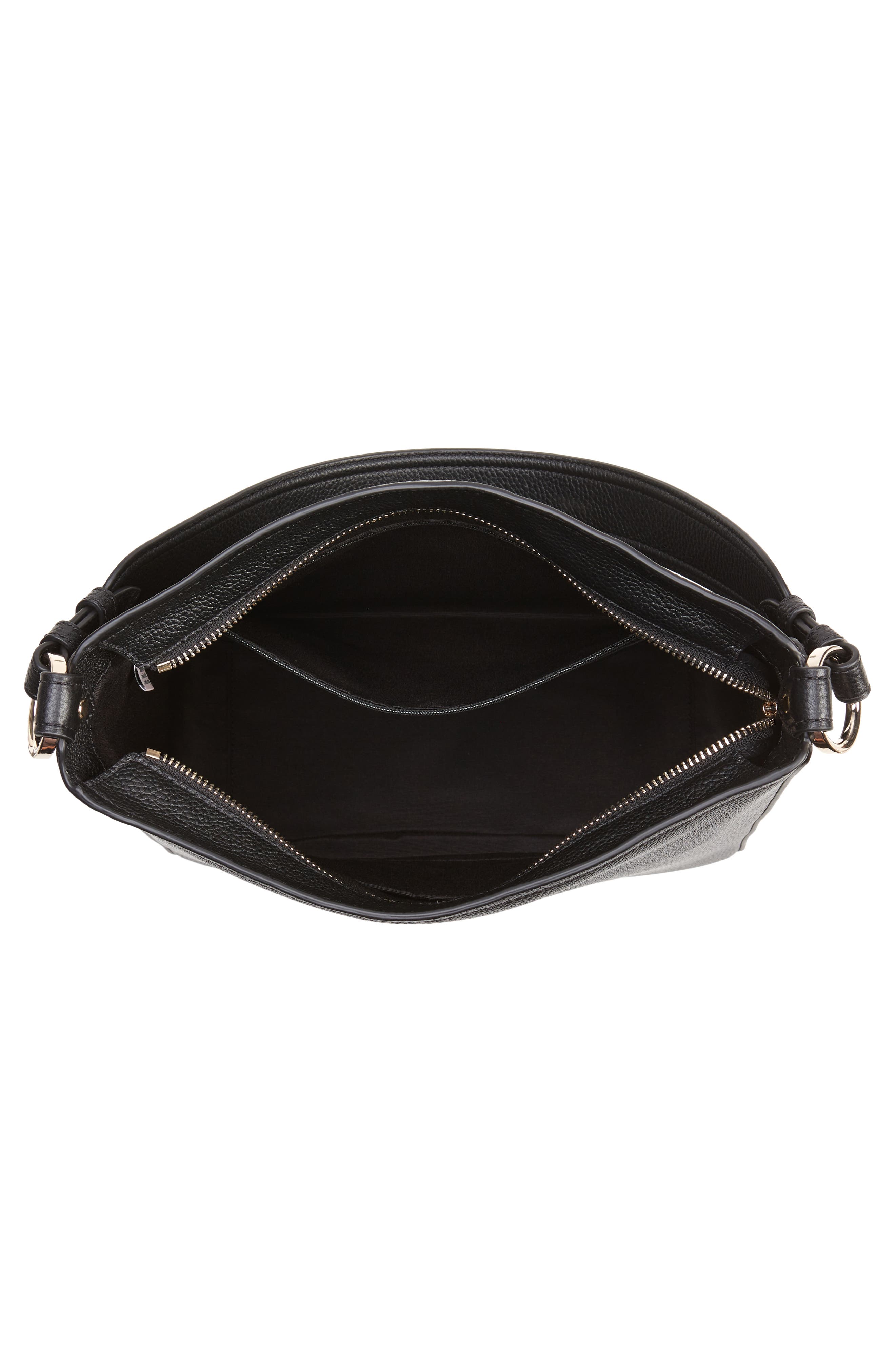 Kate Spade New York hudson pebble leather large hobo bag, Alternate, color, 