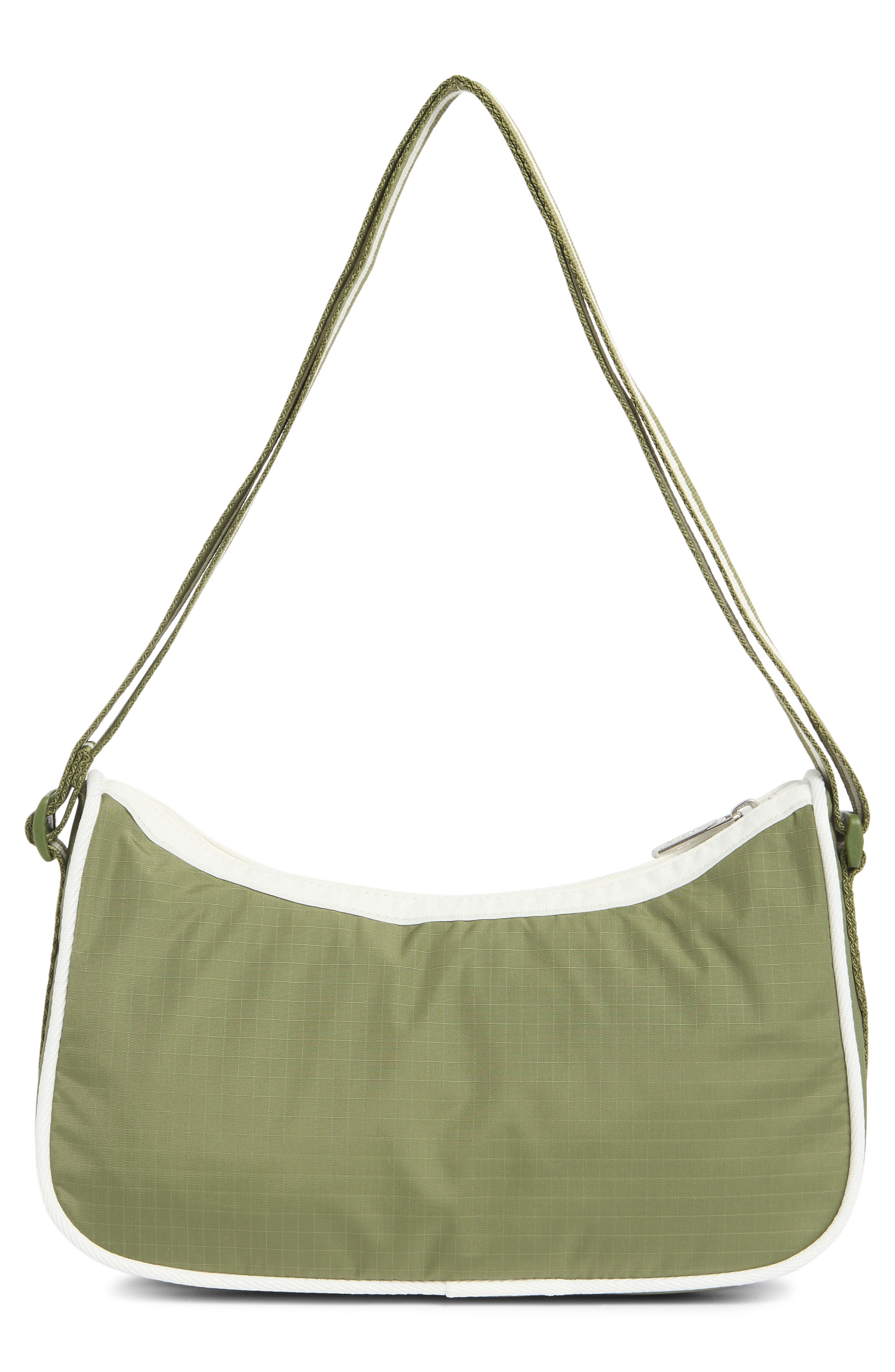 LeSportsac Mini East/West Nylon Shoulder Bag, Alternate, color, Spectator Olive